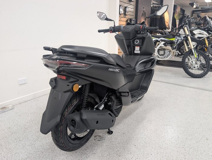 2025 CFMOTO 2025 CFMOTO 150CC 150SC Scooter ABS GEM BLACK