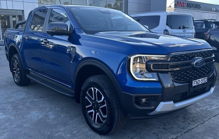 2024 Ford Ranger Sport MY24.50 4X4 Dual Range Blue Lightning