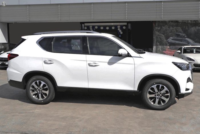 2023 SsangYong Rexton Adventure Y461 MY24 4X4 Dual Range Pearl White