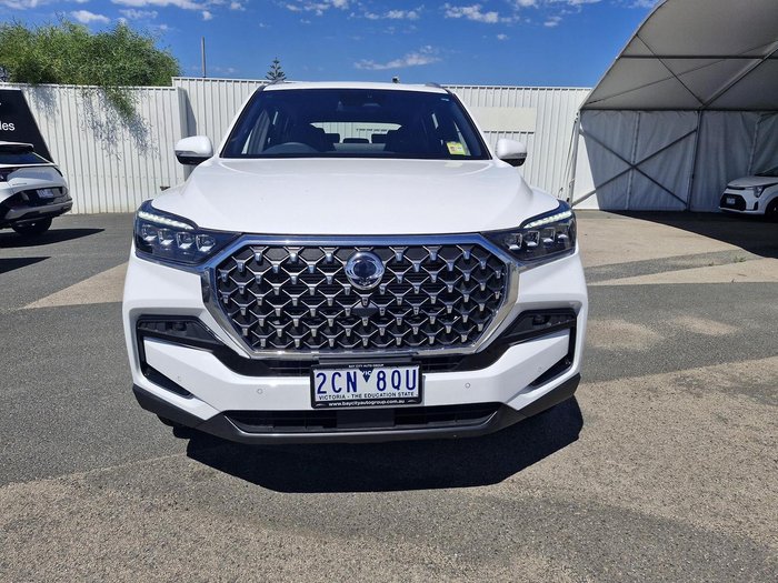 2024 SsangYong Rexton Adventure Y461 MY24 4X4 Dual Range Grand White