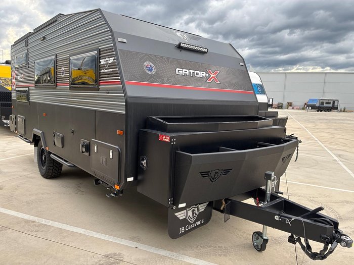 2025 JB Caravans Gator X 18' Fd Family