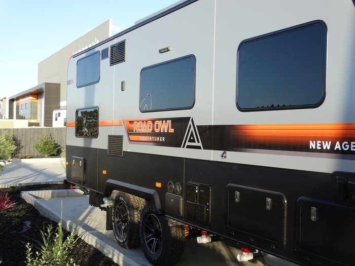2025 New Age Caravans Road Owl 19 Bunks Adventurer