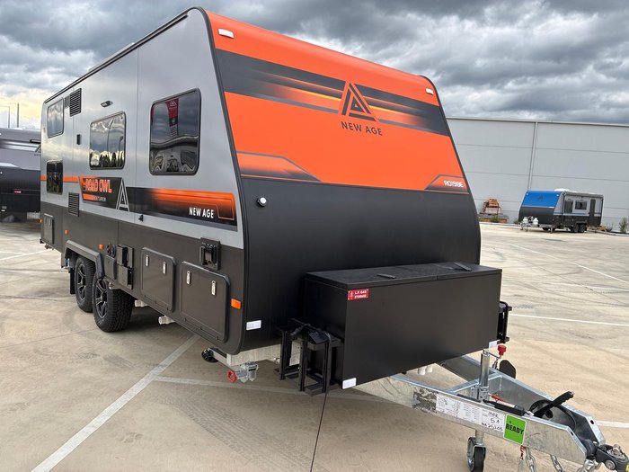 2025 New Age Caravans Road Owl 19 Bunks Adventurer