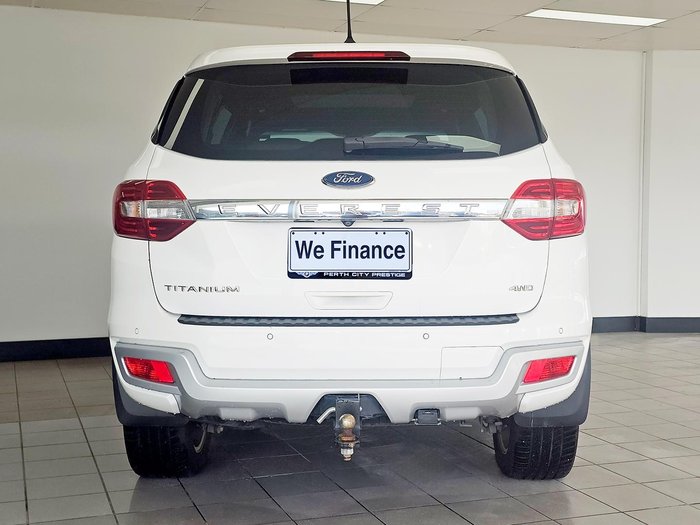 2017 Ford Everest Titanium UA 4X4 Dual Range Arctic White