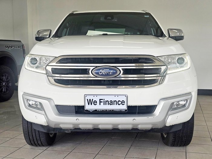 2017 Ford Everest Titanium UA 4X4 Dual Range Arctic White