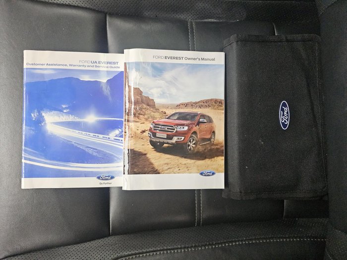 2017 Ford Everest Titanium UA 4X4 Dual Range Arctic White