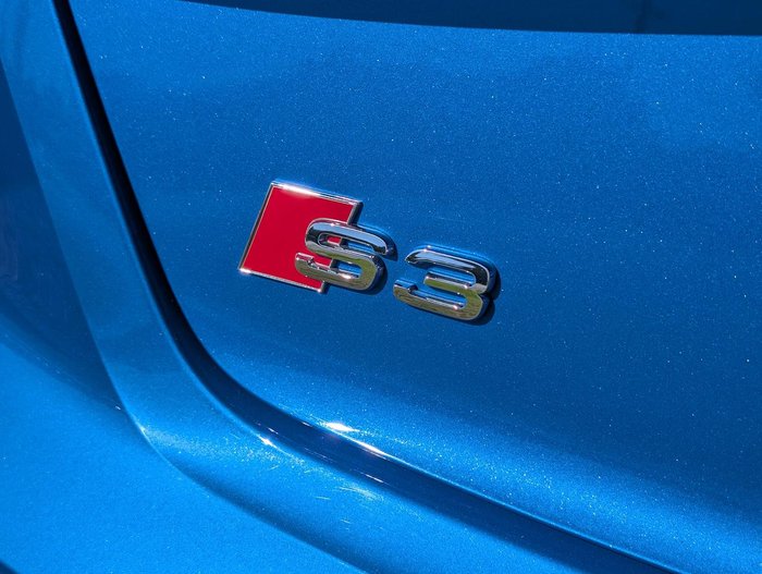 2019 Audi S3 8V MY20 Four Wheel Drive Ara Blue