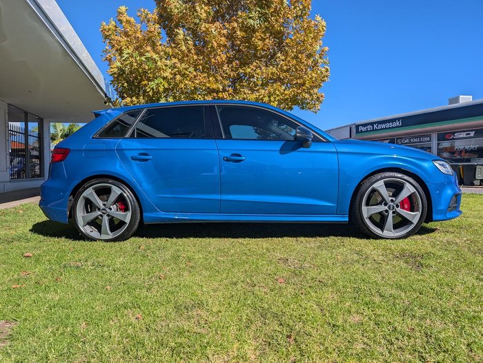 2019 Audi S3 8V MY20 Four Wheel Drive Ara Blue