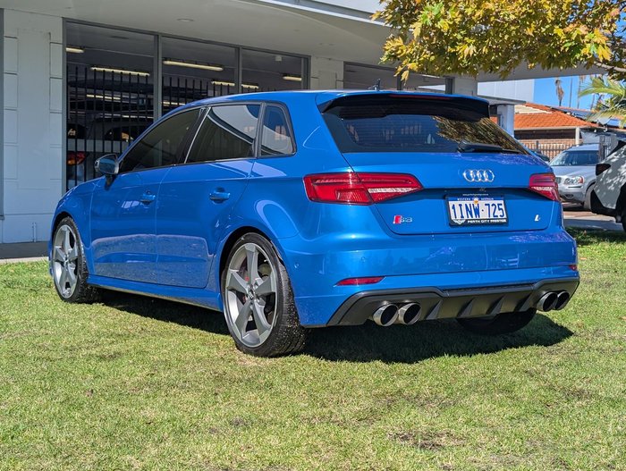 2019 Audi S3 8V MY20 Four Wheel Drive Ara Blue