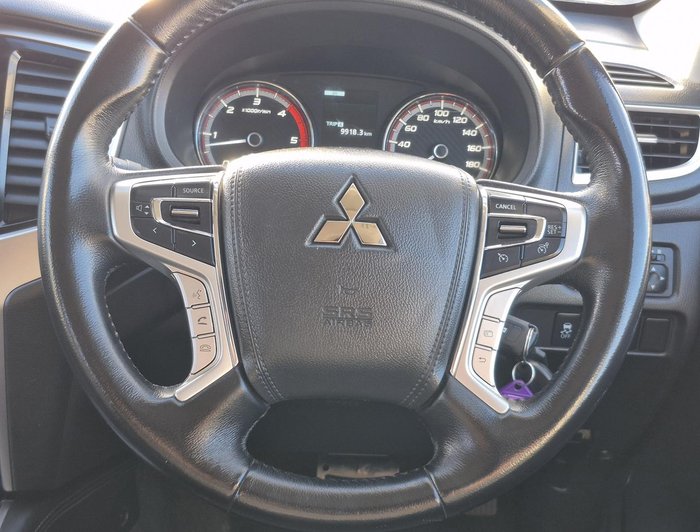 2021 Mitsubishi Triton GLX-R MR MY22 4X4 Dual Range Black Mica
