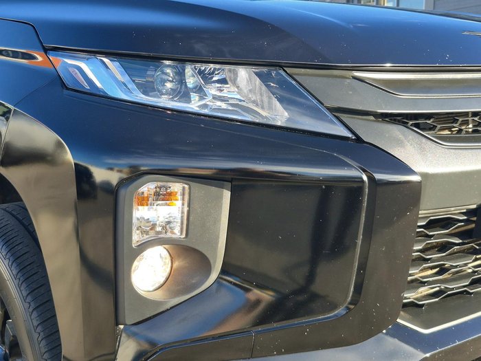 2021 Mitsubishi Triton GLX-R MR MY22 4X4 Dual Range Black Mica
