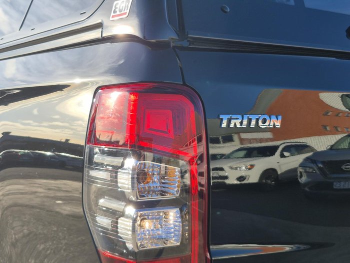 2021 Mitsubishi Triton GLX-R MR MY22 4X4 Dual Range Black Mica