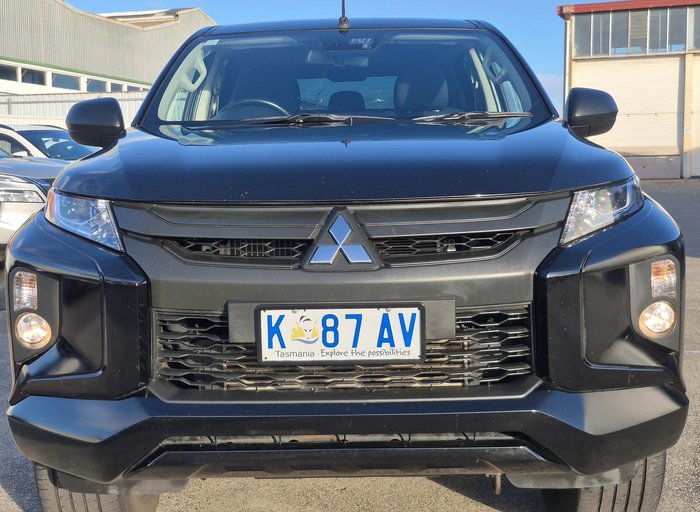 2021 Mitsubishi Triton GLX-R MR MY22 4X4 Dual Range Black Mica