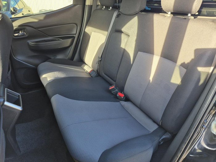 2021 Mitsubishi Triton GLX-R MR MY22 4X4 Dual Range Black Mica