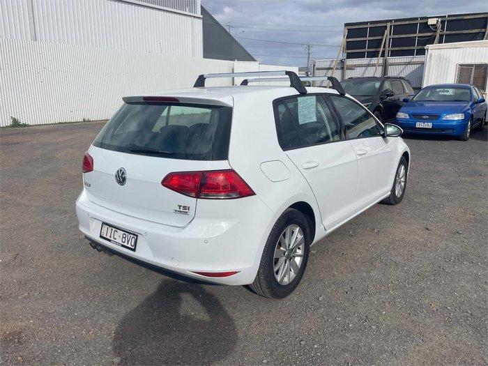 2016 Volkswagen Golf 92TSI Trendline 7 MY17 Pure White