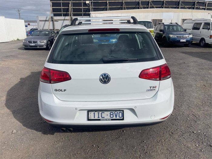2016 Volkswagen Golf 92TSI Trendline 7 MY17 Pure White