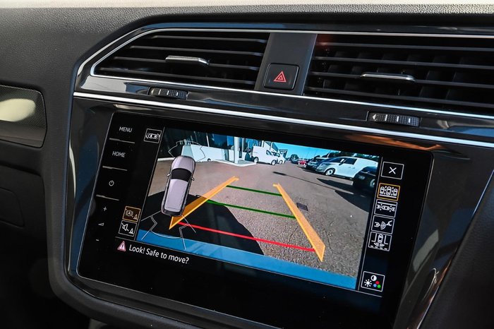 2019 Volkswagen Tiguan 162TSI Highline 5N MY19.5 Four Wheel Drive Pure White