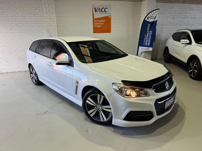 2013 Holden Commodore SV6 VF MY14 Heron White