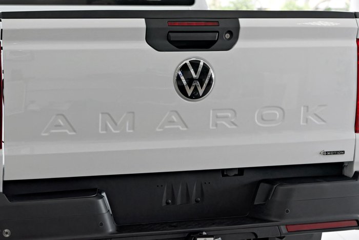 2024 Volkswagen Amarok TDI405 Core NF MY24 4X4 Dual Range Clear White