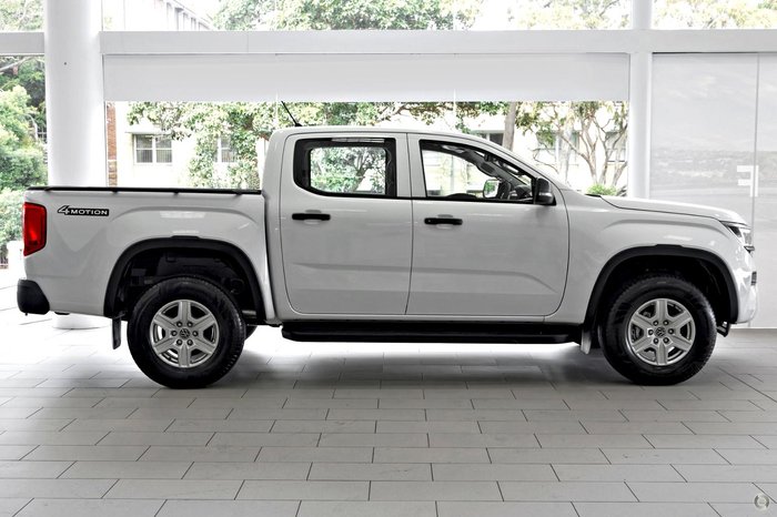 2024 Volkswagen Amarok TDI405 Core NF MY24 4X4 Dual Range Clear White
