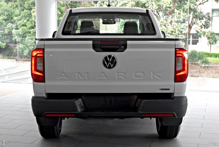 2024 Volkswagen Amarok TDI405 Core NF MY24 4X4 Dual Range Clear White