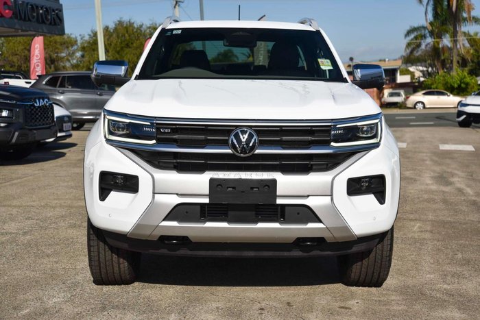 2024 Volkswagen Amarok TDI405 Core NF MY24 4X4 Dual Range Clear White