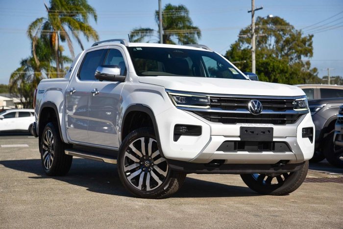 2024 Volkswagen Amarok TDI405 Core NF MY24 4X4 Dual Range Clear White