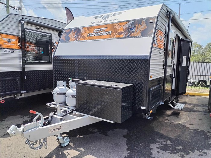 2024 JB Caravans Dirt Roader 20' Twin Bunk Family Van