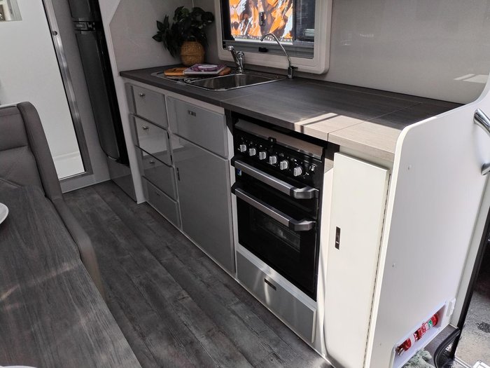2024 JB Caravans Dirt Roader 20' Twin Bunk Family Van