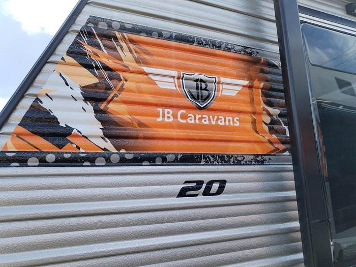 2024 JB Caravans Dirt Roader 20' Twin Bunk Family Van