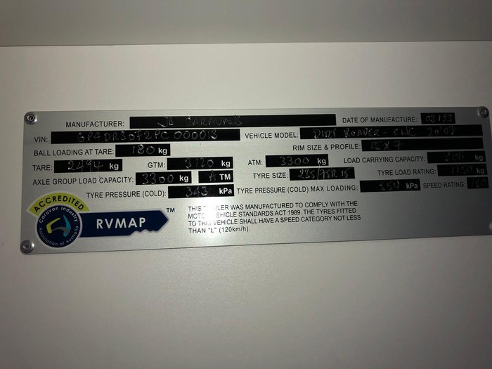 2024 JB Caravans Dirt Roader 20' Family Bunk