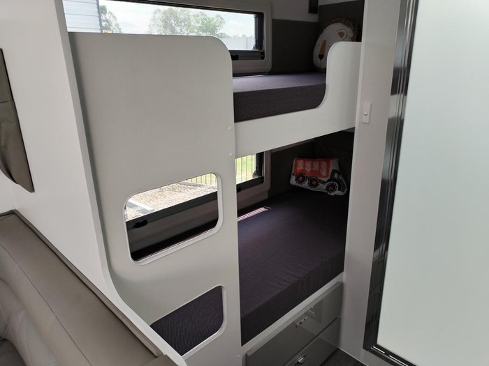2024 JB Caravans Dirt Roader 20' Twin Bunk Family Van
