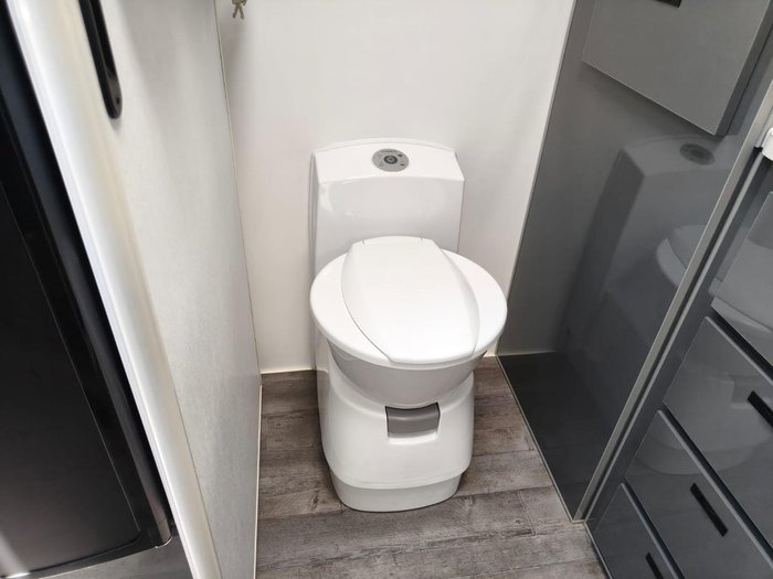 2023 JB Caravans Dirt Road Xtreme 20' Front Door