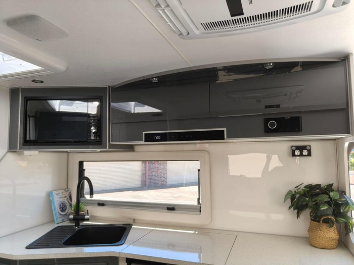 2023 JB Caravans Dirt Road Xtreme 20' Front Door