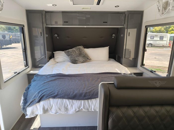 2023 JB Caravans Dirt Road Xtreme 20' Front Door