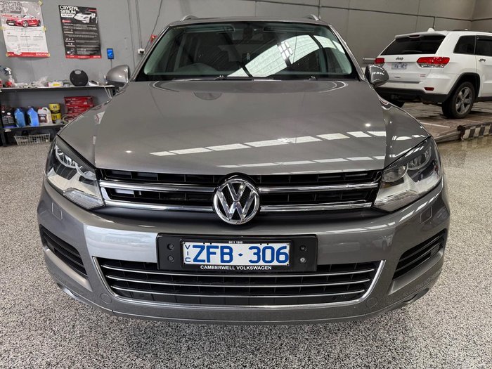 2012 Volkswagen Touareg V6 TDI 7P MY12.5 Four Wheel Drive Canyon Grey