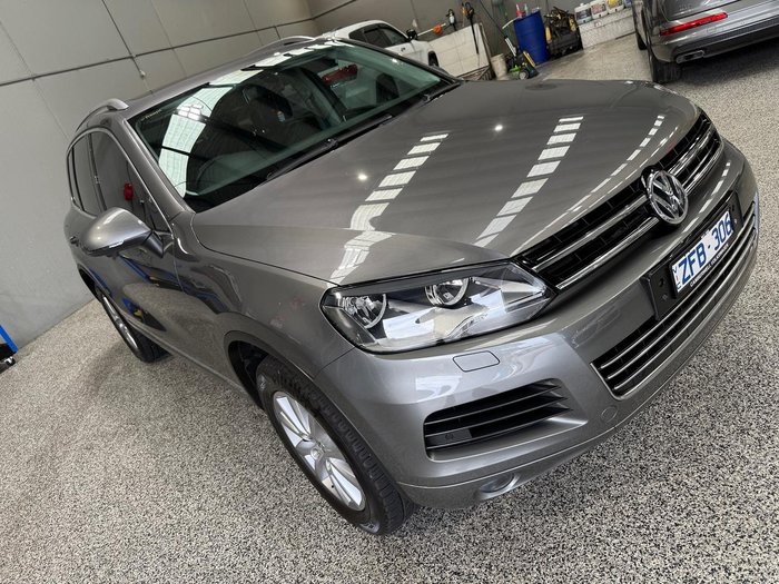 2012 Volkswagen Touareg V6 TDI 7P MY12.5 Four Wheel Drive Canyon Grey