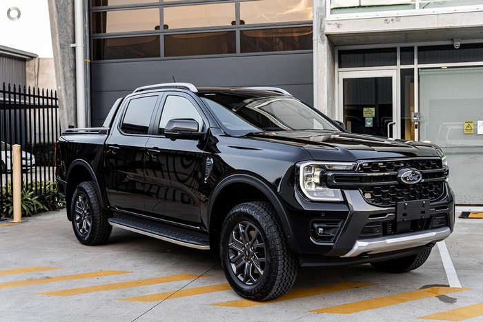 2024 Ford Ranger Wildtrak MY24.50 4X4 Dual Range Shadow Black