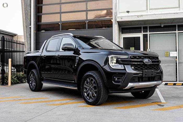 2024 Ford Ranger Wildtrak MY24.50 4X4 Dual Range Shadow Black