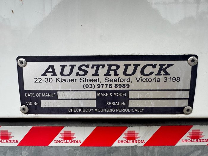 2015 Hino 500 Series FE1426 Auto WHITE