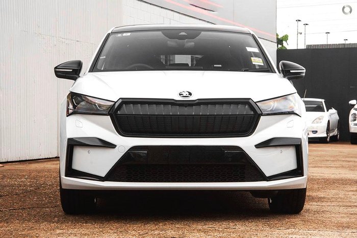 2025 SKODA Enyaq Sportline NY MY25 Moon White