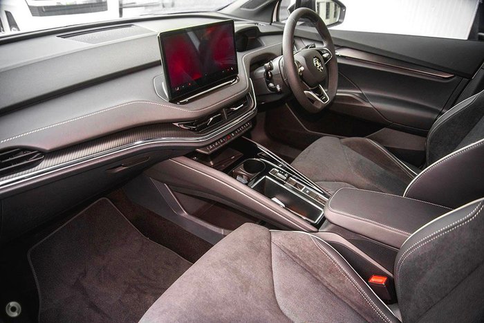 2025 SKODA Enyaq Sportline NY MY25 Moon White