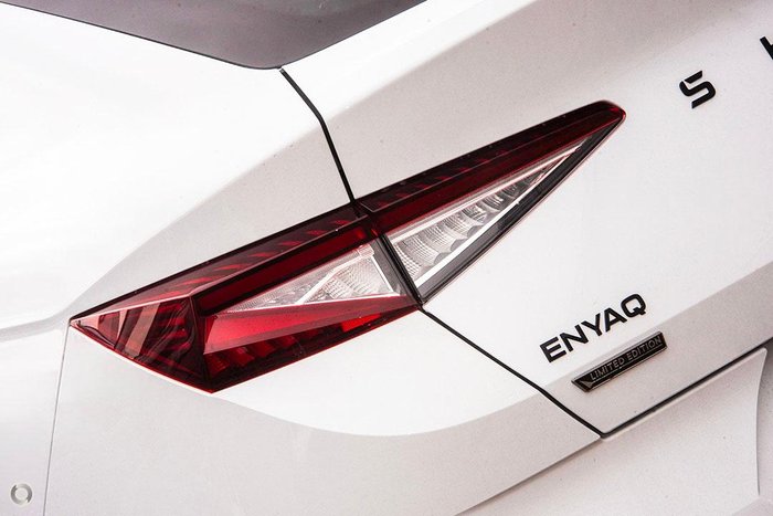 2025 SKODA Enyaq Sportline NY MY25 Moon White