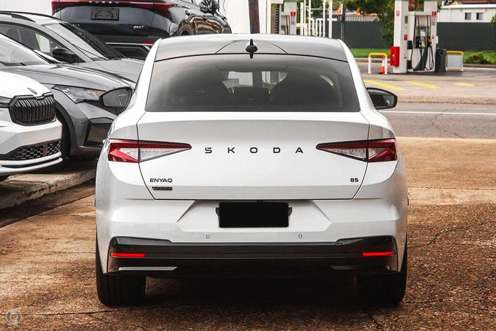 2025 SKODA Enyaq Sportline NY MY25 Moon White