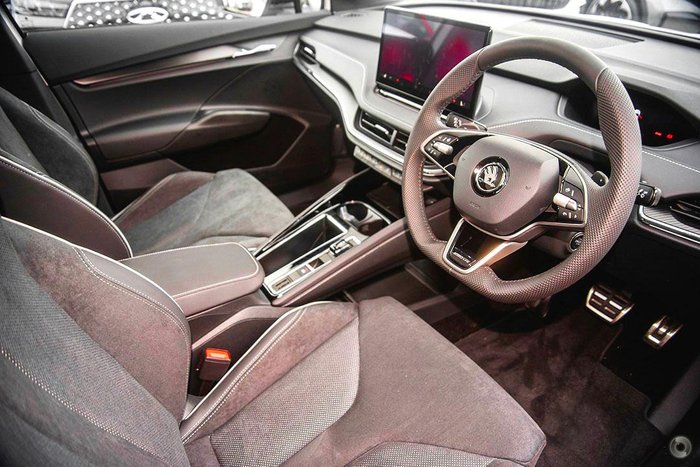 2025 SKODA Enyaq Sportline NY MY25 Moon White