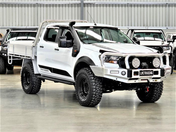 2018 Ford Ranger XL PX MkII MY18 4X4 Dual Range Frozen White