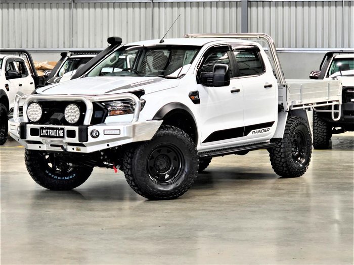 2018 Ford Ranger XL PX MkII MY18 4X4 Dual Range Frozen White