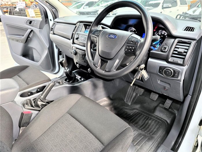 2018 Ford Ranger XL PX MkII MY18 4X4 Dual Range Frozen White