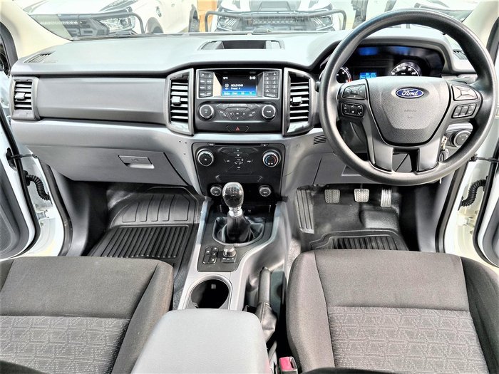 2018 Ford Ranger XL PX MkII MY18 4X4 Dual Range Frozen White