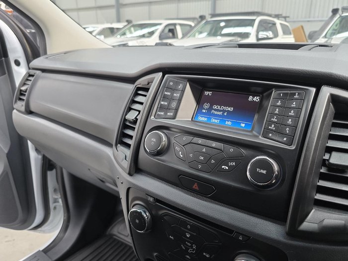 2018 Ford Ranger XL PX MkII MY18 4X4 Dual Range Frozen White